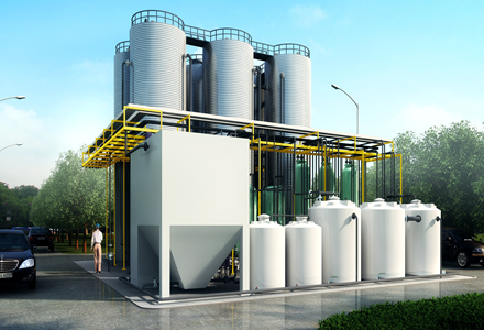 上?？岛闱鄭u小澗西生活垃圾焚燒發電廠項目滲濾液處理工程